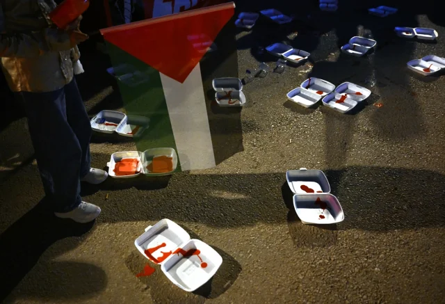 Ankara'da İsrail'in Gazze Politikalarına Karşı Yoğun Protesto