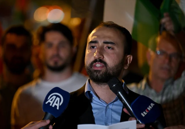 Ankara'da İsrail'in Gazze Politikalarına Karşı Yoğun Protesto