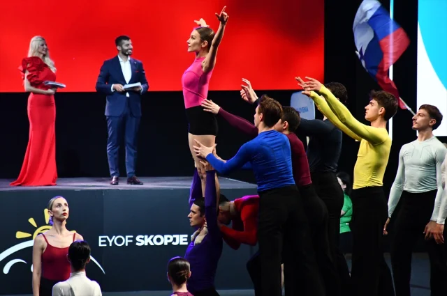 2025 Avrupa Gençlik Olimpik Festivali Muhteşem Bir Açılışla Üsküp'te Başladı