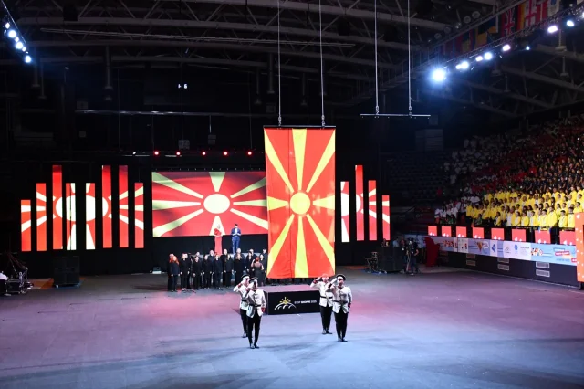 2025 Avrupa Gençlik Olimpik Festivali Muhteşem Bir Açılışla Üsküp'te Başladı