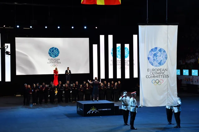 2025 Avrupa Gençlik Olimpik Festivali Muhteşem Bir Açılışla Üsküp'te Başladı