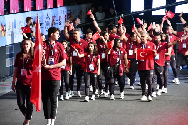 2025 Avrupa Gençlik Olimpik Festivali Muhteşem Bir Açılışla Üsküp'te Başladı