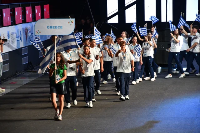 2025 Avrupa Gençlik Olimpik Festivali Muhteşem Bir Açılışla Üsküp'te Başladı