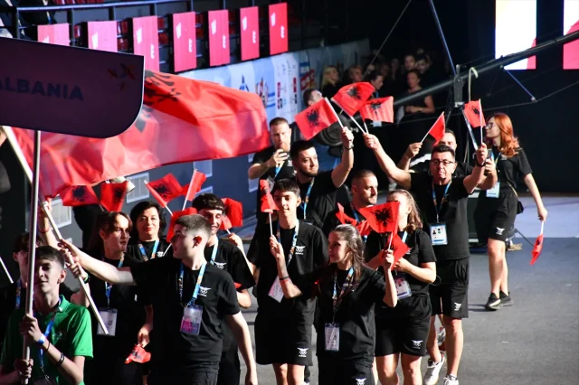 2025 Avrupa Gençlik Olimpik Festivali Muhteşem Bir Açılışla Üsküp'te Başladı