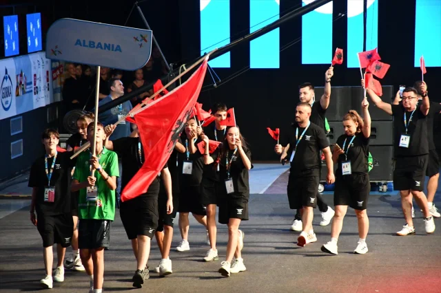 2025 Avrupa Gençlik Olimpik Festivali Muhteşem Bir Açılışla Üsküp'te Başladı
