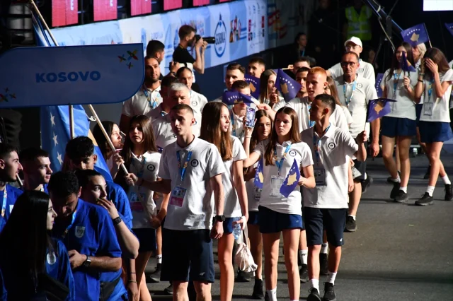 2025 Avrupa Gençlik Olimpik Festivali Muhteşem Bir Açılışla Üsküp'te Başladı
