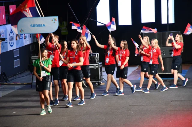 2025 Avrupa Gençlik Olimpik Festivali Muhteşem Bir Açılışla Üsküp'te Başladı