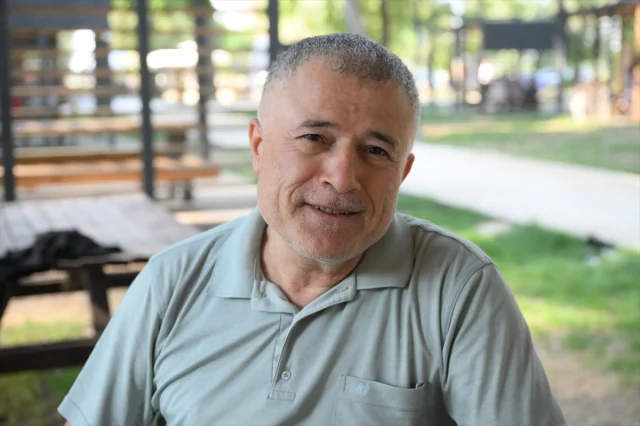 Edirne Millet Bahçesi'nde Lavanta Kokulu Serinletici Uygulama