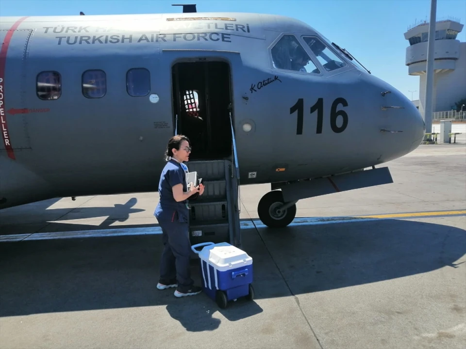 Hava Kuvvetleri Uçağından Hayat Kurtaran Görev