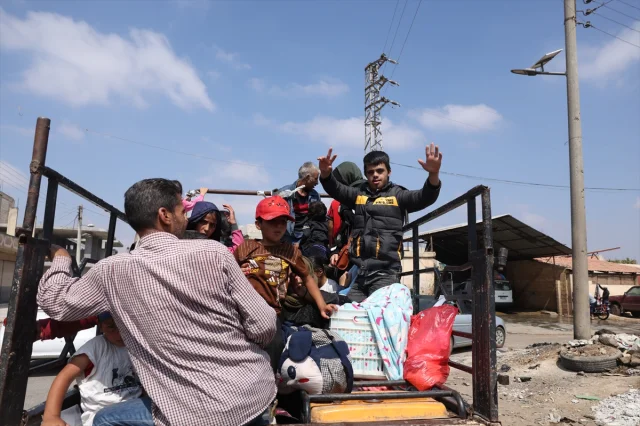 Süveyda'daki Çatışmalar Sonrası Bedevi Ailelere Tahliye