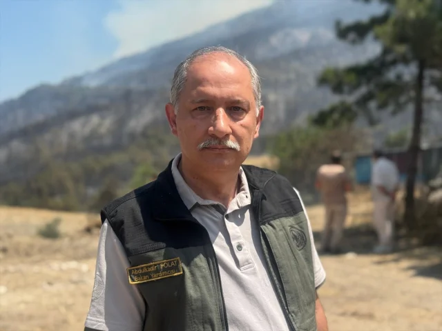 Sakarya'da Orman Yangını Söndürme Çalışmaları Tüm Hızıyla Sü...