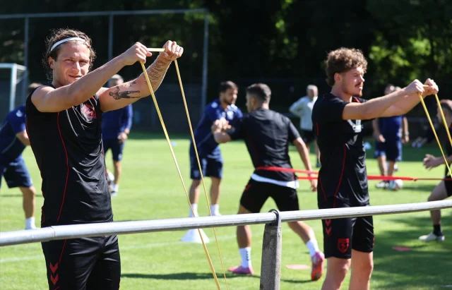 Samsunspor'un Hollanda Kampındaki Çalışmaları Hız Kesmeden D...