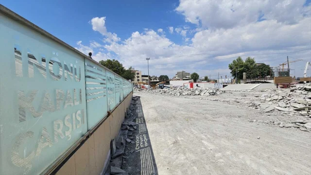 Malatya İnönü Kapalı Çarşısı Yeniden Hayata Geçiyor