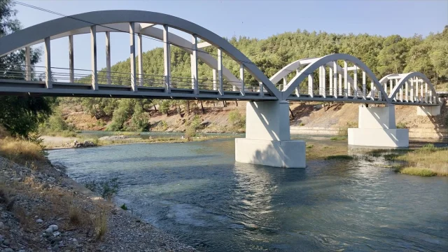 Muğla'daki Tarihi Atatürk Köprüsü Yeniden Hayat Buldu