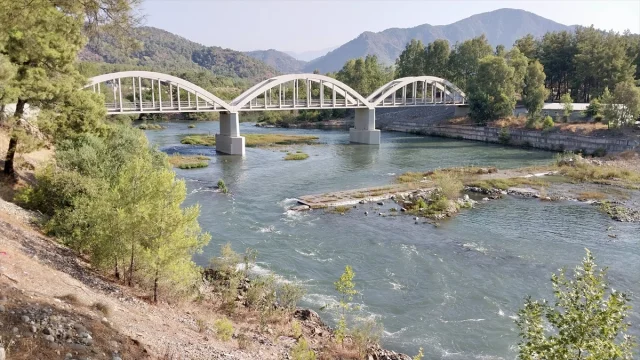 Muğla'daki Tarihi Atatürk Köprüsü Yeniden Hayat Buldu