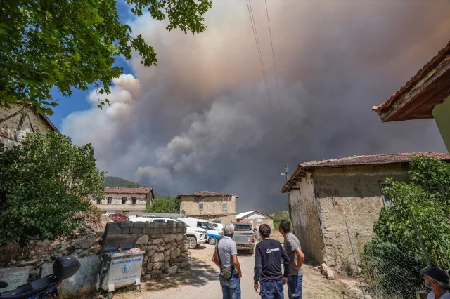 Sakarya'daki Orman Yangını Bilecik'e Kadar Ulaştı