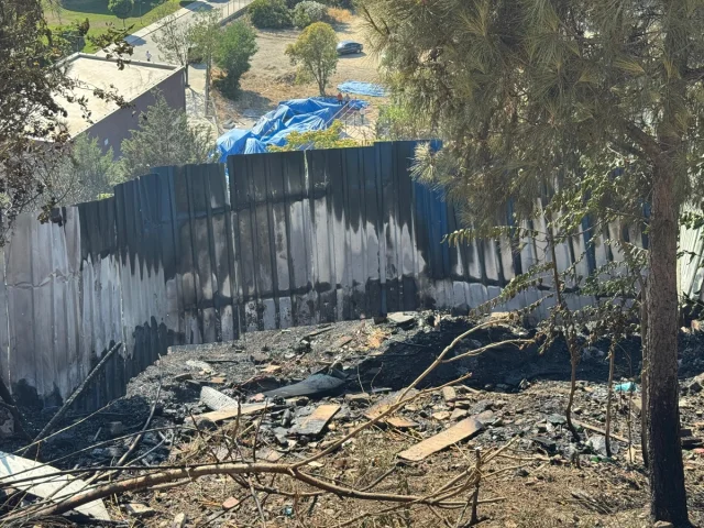 Kağıthane'nin Yeşil Kalbinde Çıkan Yangın Büyük Çaba ile Kon...