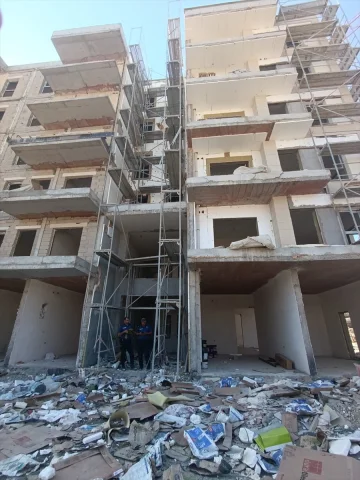 Gaziantep'te İnşaat Kazası Güvenlik Önlemlerini Gündeme Taşı...