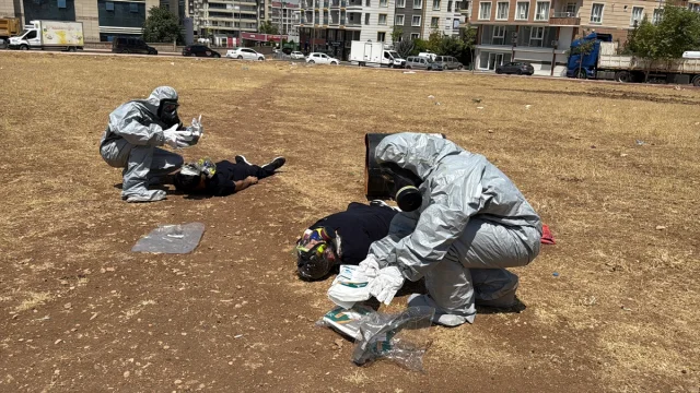 Siirt'te Kapsamlı KBRN Tatbikatı Gerçekleştirildi