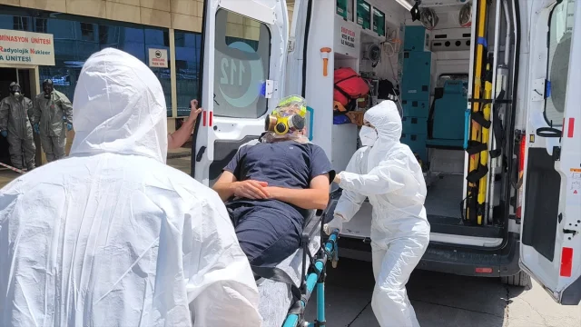 Siirt'te Kapsamlı KBRN Tatbikatı Gerçekleştirildi