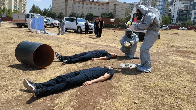 Siirt'te Kapsamlı KBRN Tatbikatı Gerçekleştirildi