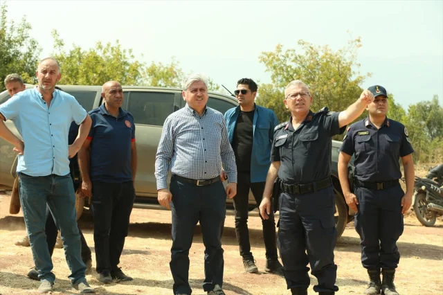 Sakarya ve Bilecik'te Süregelen Orman Yangınına Müdahale Yoğunlaştı