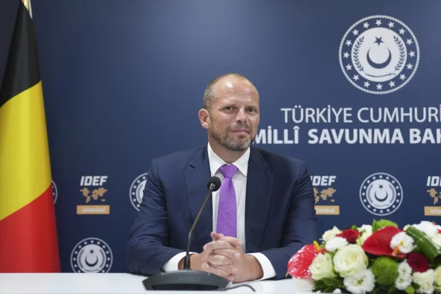 Milli Savunma Bakanı Güler ve Belçikalı Mevkidaşı Francken İstanbul'da Bir Araya Geldi