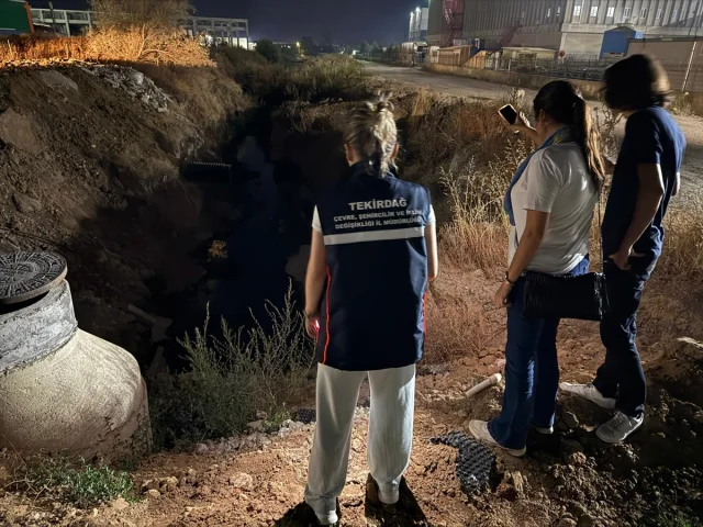 Tekirdağ'da Çevre Kirliliği Sorunu Giderek Büyüyor