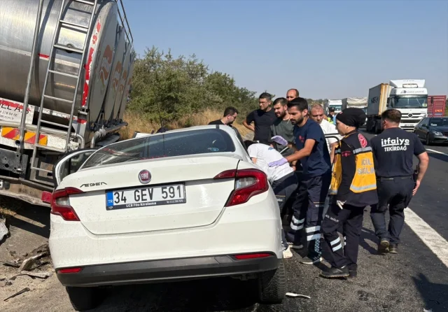 Tekirdağ'da Üzücü Kaza 4 Can Aldı