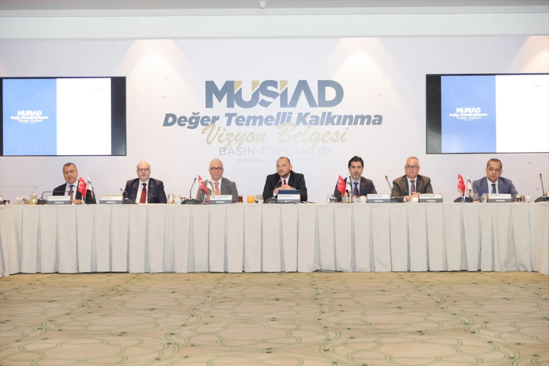 MÜSİAD Değer Temelli Kalkınma Vizyonunu Tanıttı
