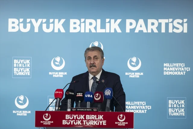 BBP Genel Başkanı Destici'den İsrail'e Sert Tepki