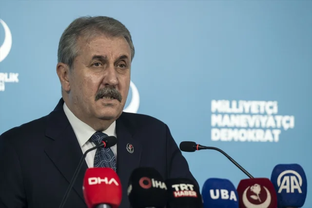 BBP Genel Başkanı Destici'den İsrail'e Sert Tepki
