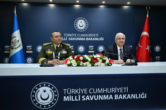 Türkiye ve Guatemala Askeri İşbirliği Anlaşması İmzaladı