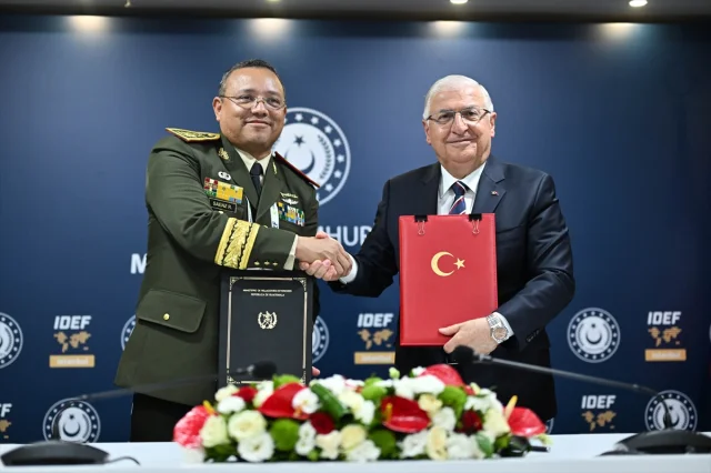 Türkiye ve Guatemala Askeri İşbirliği Anlaşması İmzaladı