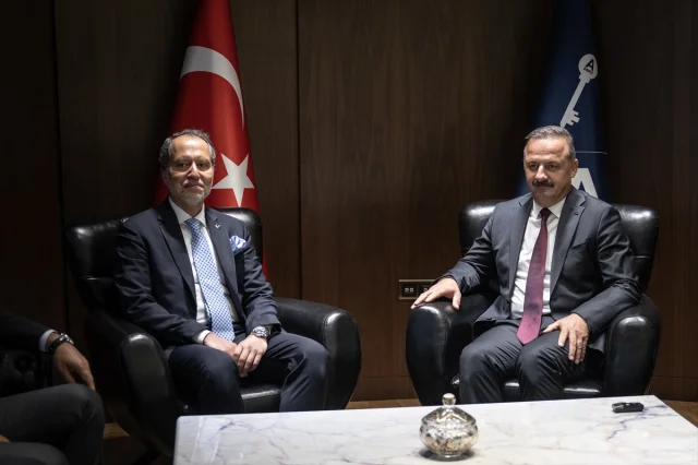 Yeniden Refah Lideri Fatih Erbakan'dan Önemli Ziyaret
