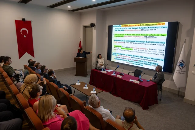 Lozan Barış Antlaşması'nın 102. Yılı Türk Tarih Kurumunda Anıldı