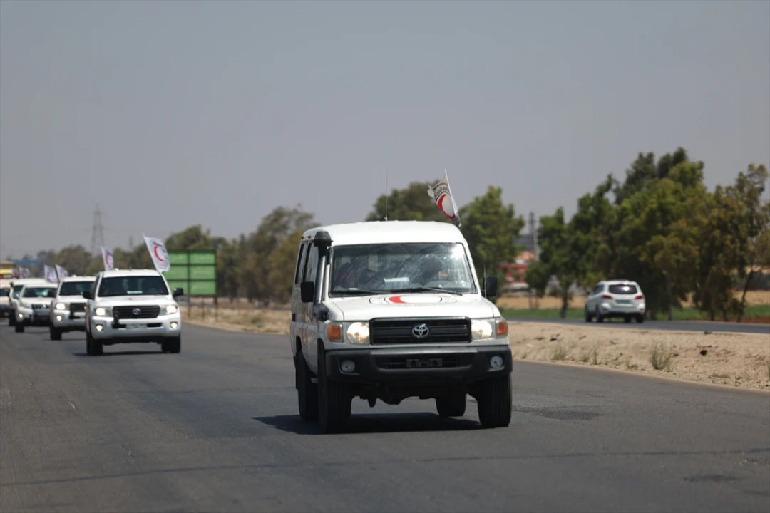 Süveyda'ya Gönderilen İnsani Yardımlar Çatışmaların Gölgesinde