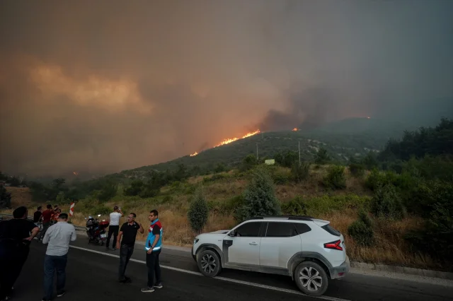 Sakarya ve Bilecik'te Yükselen Alevler Tehlike Saçıyor