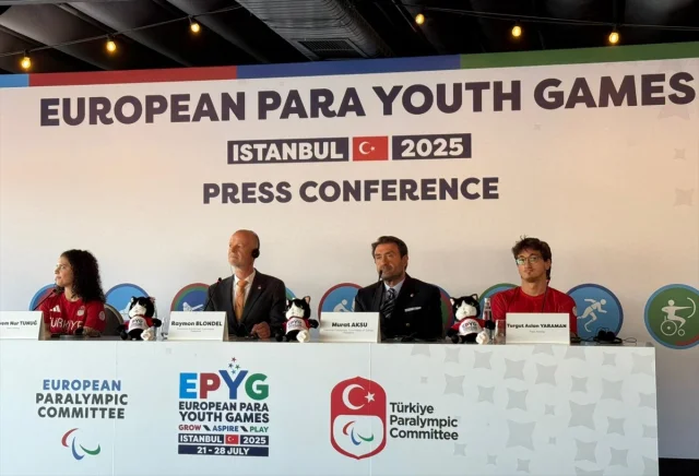 İstanbul'da Avrupa Para Gençlik Oyunları Heyecanı Başladı