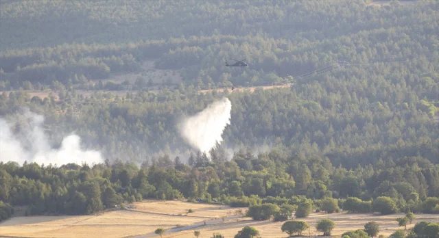 Karabük'te Eş Zamanlı Orman Yangınları Halkı Tedirgin Etti
