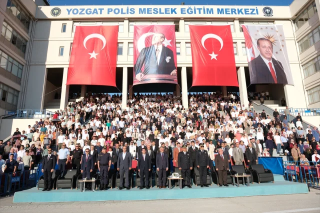 297 Kadın Polis Yozgat'tan Mezun Oldu Görevlerine Hazır