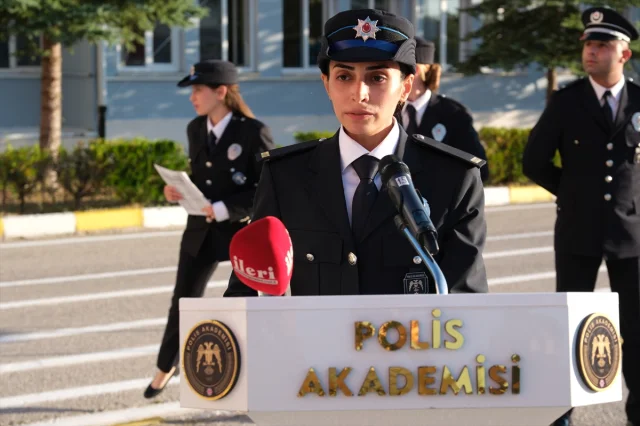 297 Kadın Polis Yozgat'tan Mezun Oldu Görevlerine Hazır
