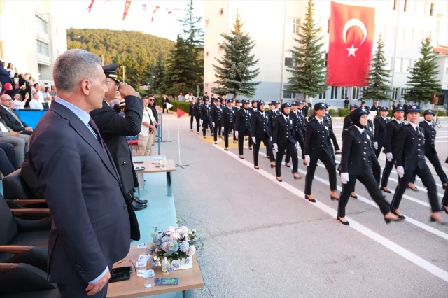 297 Kadın Polis Yozgat'tan Mezun Oldu Görevlerine Hazır
