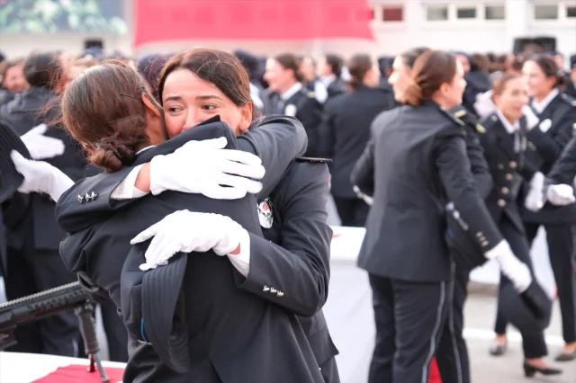 297 Kadın Polis Yozgat'tan Mezun Oldu Görevlerine Hazır