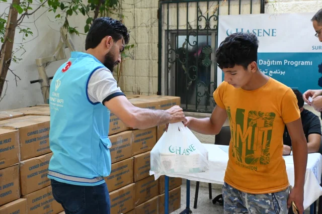 Türkiye'den Suriye'ye Uzanan Yardım Eli: 2 Bin 850 Aileye Destek