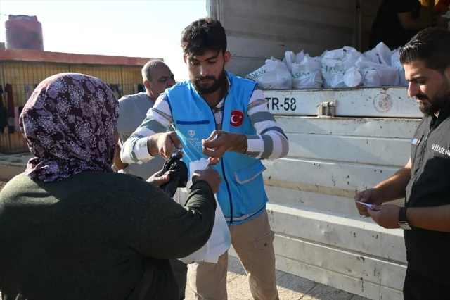 Türkiye'den Suriye'ye Uzanan Yardım Eli: 2 Bin 850 Aileye Destek