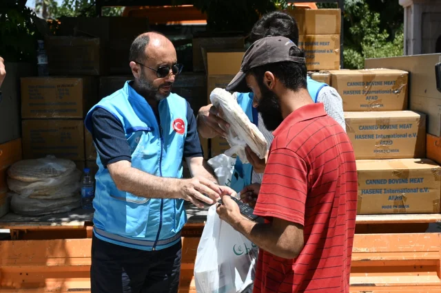 Türkiye'den Suriye'ye Uzanan Yardım Eli: 2 Bin 850 Aileye Destek