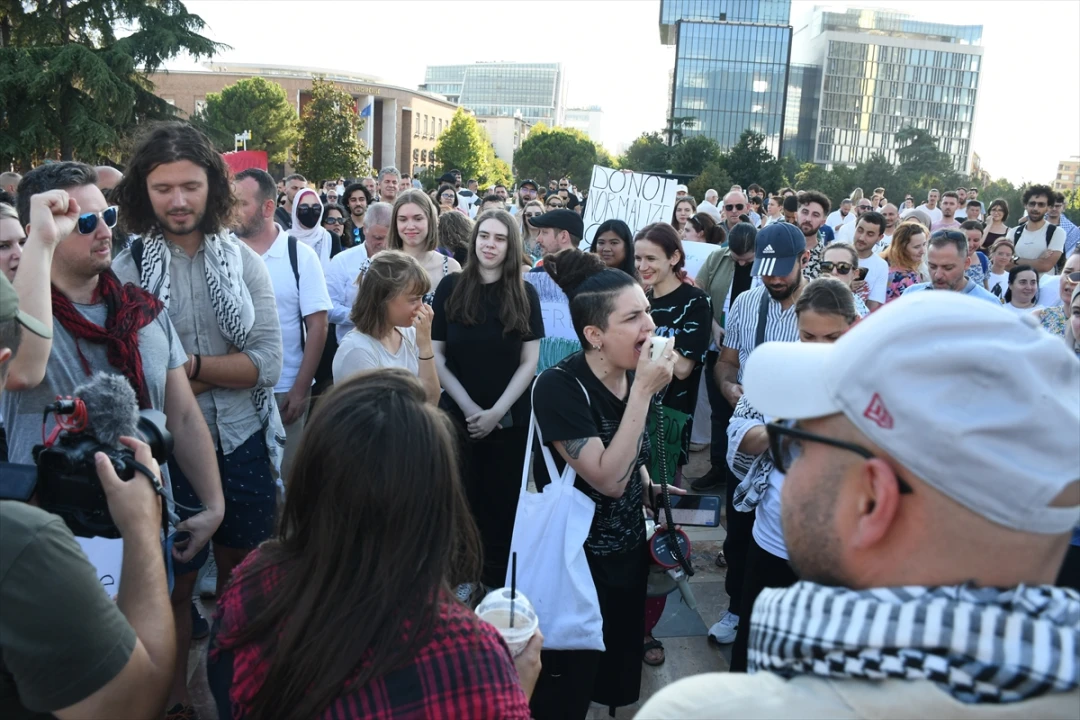 Arnavutluk'ta Filistin İçin Birlik Çağrısı