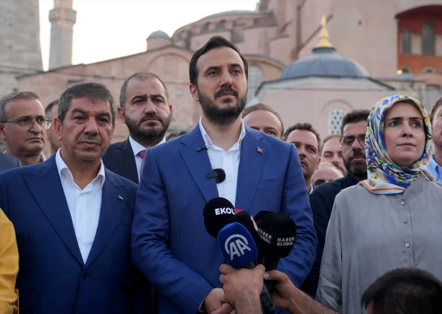 Ayasofya'nın İbadete Açılışının Beşinci Yıl Dönümü İle Birlikte Dualar Edildi