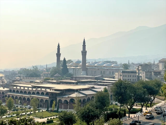 Bilecik Orman Yangını Bursa'yı Duman Altında Bıraktı
